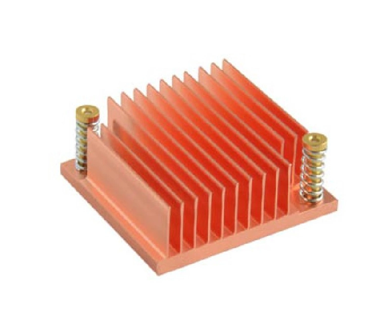 High Precision CNC Part Heatsink Copper Skived Fin Cooling Heat Sink