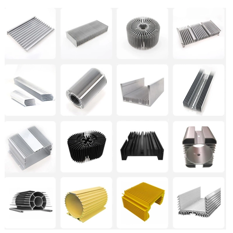 Customized Aluminum Skived Heat Sink, Skived Fin Heat Sink